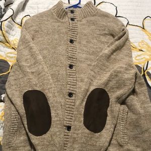 Men’s Chaps Cardigan w/ Elbow Patches